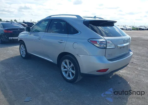 2010 Lexus Rx 350 z USA, uszkodzony, nr VIN 2T2ZK1BA2AC002414